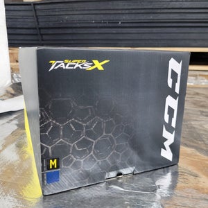 NEW! Medium CCM Super Tacks X Helmet Pro Stock Navy Blue