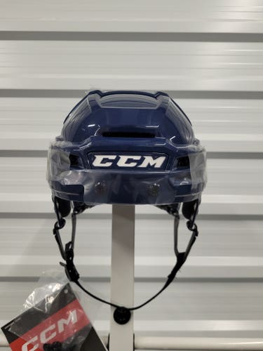 NEW! Medium CCM Super Tacks X Helmet Pro Stock Navy Blue