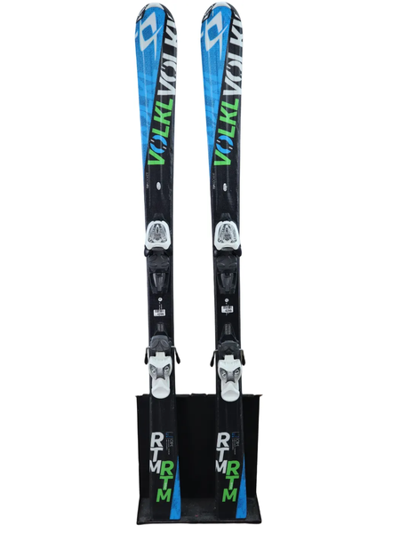 Used 2016 Volkl RTM Jr Skis (140cm) w/ Marker 7.0 Bindings