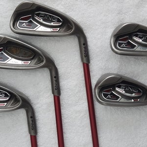 Men's Ping K15 Black Dot Iron Set (6-W, 5 clubs) RH; Graphite Shafts