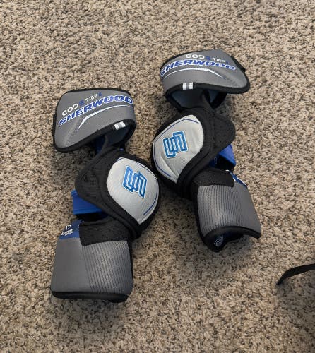 Senior Large Sher-Wood Code TMP 2 Elbow Pads (New)
