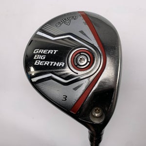 Callaway Great Big Bertha 2015 3 Fairway 15* Grafalloy Supercharged Stiff RH