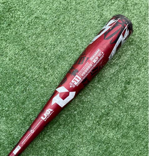 Used 2023 DeMarini Voodoo 28/17 USA Bat Certified Drop 11