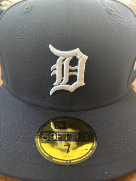 Detroit Tigers Hat Authentic New Era Fitted Size 7