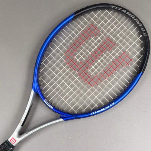 Wilson Pro Staff Titanium 6.6 Tennis Racket 4 3/8" Grip & 110in Head Size