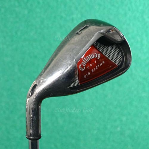 LH Callaway Big Bertha 2008 Single 7 Iron Factory Steel Uniflex