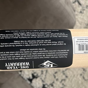 Louisville Slugger MLB Prime RA13 Ronald Acuna Game Model Maple Bat (-4) 29 oz 33" (New)