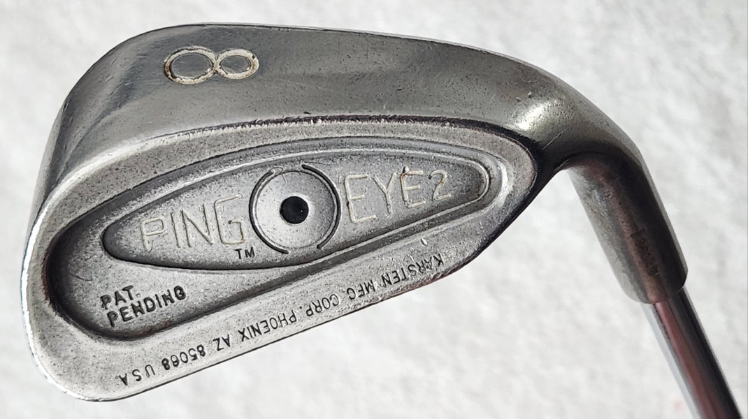 Men's Ping Eye 2 Black Dot 8 Iron RH; Steel Shaft
