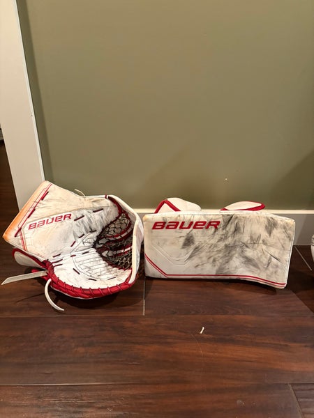 Pro Custom Bauer Mach Glove + Blocker Set
