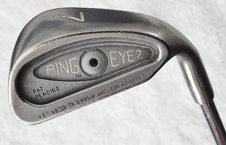 Men's Ping Eye 2 Black Dot 7 Iron RH; Steel Shaft