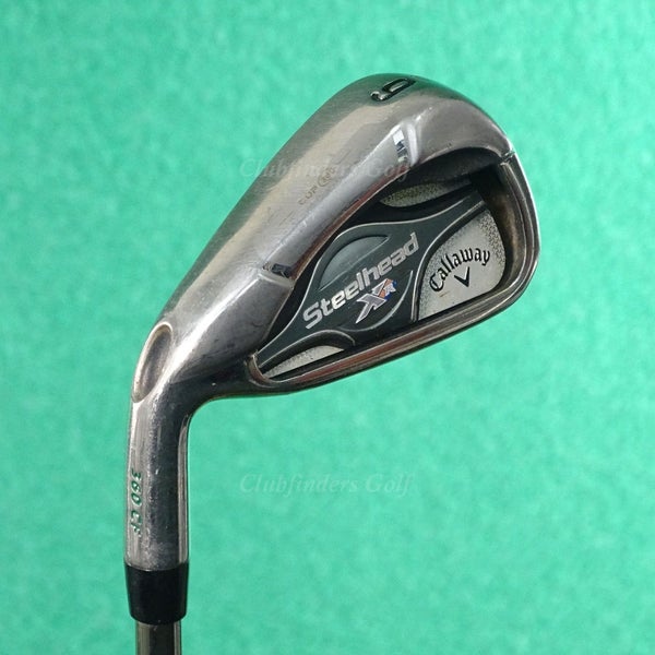 LH Callaway Steelhead XR Single 6 Iron UST Recoil ES 460 F2 Graphite Seniors