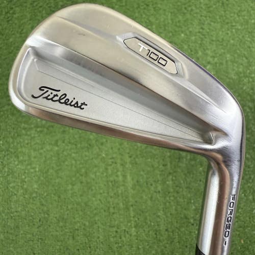 Titleist T100 2021 7 Iron Project X Rifle 6.0 Stiff Flex +1/2 Long