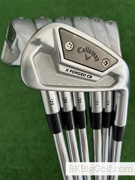 Callaway X Forged CB 21 Iron Set 4-P / Dynamic Gold 120 Stiff