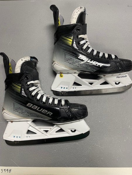 Bauer Vapor Hyp2rLite Mens Pro Stock Size 8 Hockey Skates Marsblade Holders 73498