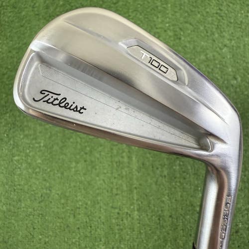 Titleist T100 2021 6 Iron Project X Rifle 6.0 Stiff Flex Right Handed
