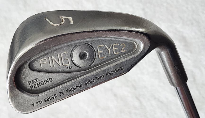 Men's Ping Eye 2 Black Dot 5 Iron RH; Steel Shaft