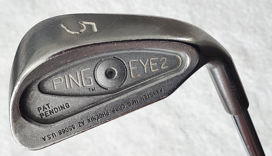 Men's Ping Eye 2 Black Dot 5 Iron RH; Steel Shaft