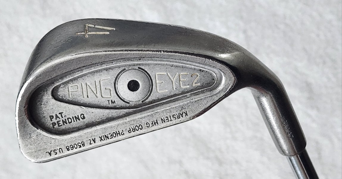 Men's Ping Eye 2 Black Dot 4 Iron RH; Steel Shaft