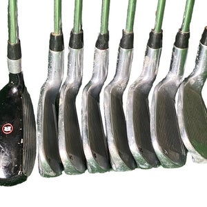 Ram Memorial Ti Matrix Golf Set 3h,4-PW Regular Steel 5i 37.5" RH New Grips
