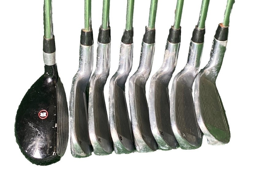 Ram Memorial Ti Matrix Golf Set 3h,4-PW Regular Steel 5i 37.5" RH New Grips
