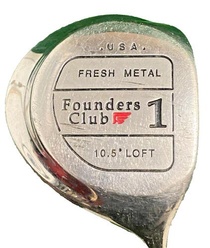 Founder's Club Golf Fresh Metal Driver 10.5* Men's RH Regular Graphite 44" Nice