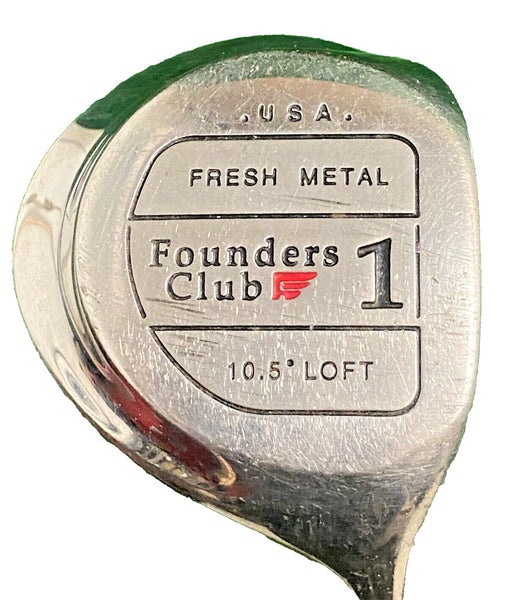 Founder's Club Golf Fresh Metal Driver 10.5* Men's RH Regular Graphite 44" Nice