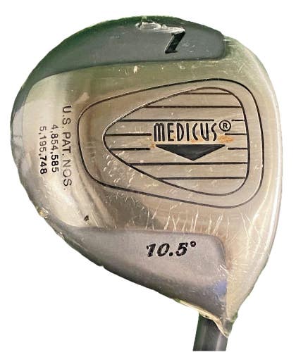 Medicus Dual Hinge Practice Training Driver 10.5* RH Steel 43" Factory Grip MINT