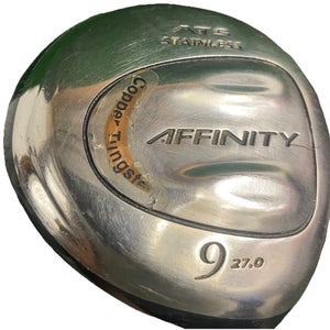 Affinity ATS Stainless 9 Wood 27* RH Light Ladies Graphite 39.5" New Velvet Grip