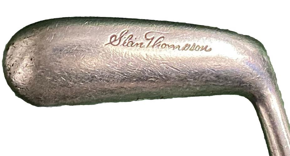Stan Thompson Gasser Napa Blade Putter RH Hickory Shaft 35" Leather Grip Sweet