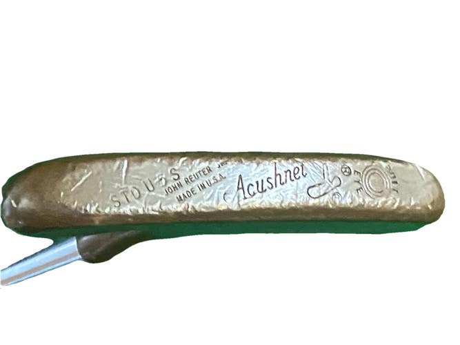 Acushnet Bullseye STD U-5-S John Reuter Jr Blade Putter RH Fluted Steel 34.5"