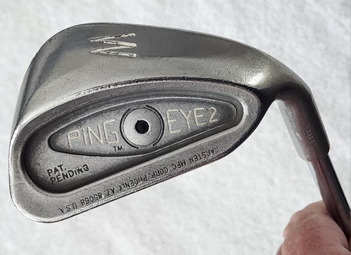 Men's Ping Eye 2 Black Dot Pitching (W) Wedge RH; Steel Shaft