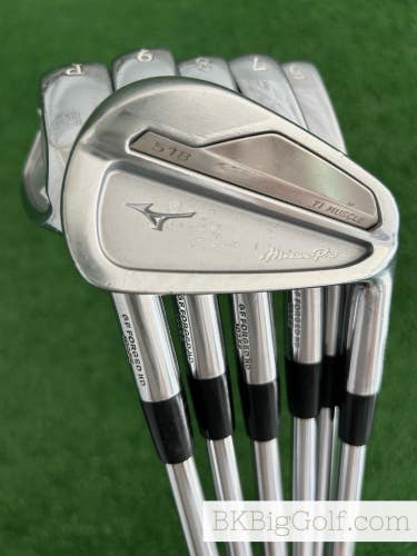 Mizuno Pro 518 Forged Iron Set 5-P / Dynamic Gold 120 Stiff