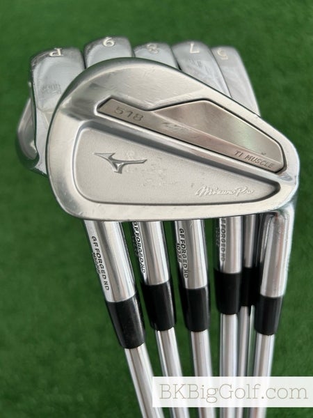 Mizuno Pro 518 Forged Iron Set 5-P / Dynamic Gold 120 Stiff
