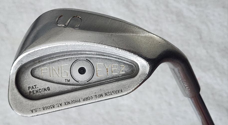Men's Ping Eye 2 Black Dot Sand (S) Wedge RH; Steel Shaft