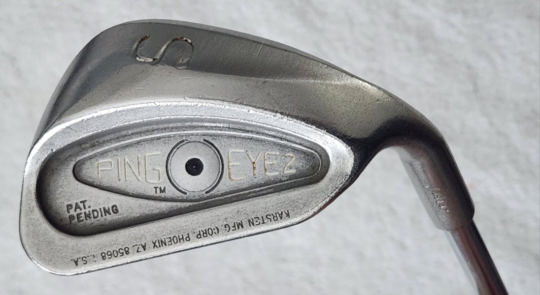 Men's Ping Eye 2 Black Dot Sand (S) Wedge RH; Steel Shaft