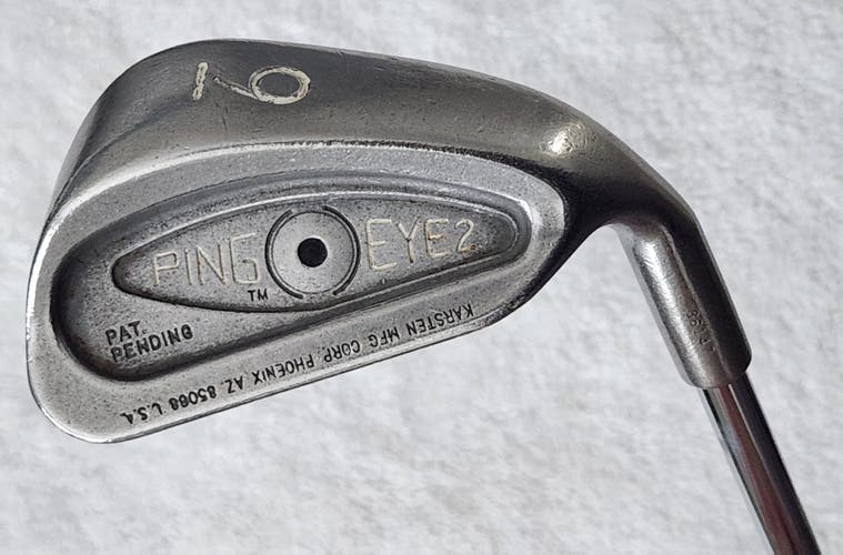 Men's Ping Eye 2 Black Dot 9 Iron RH; Steel Shaft