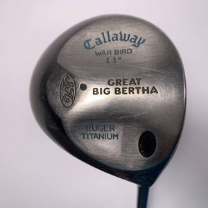 Callaway Big Bertha Warbird Driver 11* Gems Ultra Light Ladies RH