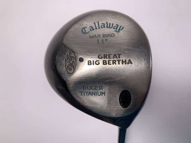 Callaway Big Bertha Warbird Driver 11* Gems Ultra Light Ladies RH