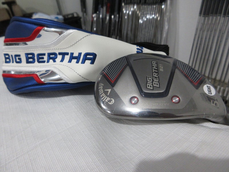 Left-Handed Callaway Big Bertha B21 5 Hybrid - 5H - 24* - Senior Graphite - NEW