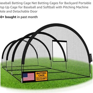 Baseball batting cage