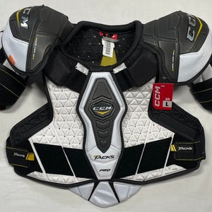 NEW CCM Tacks Pro Stock Shoulder Pads, Sr Large