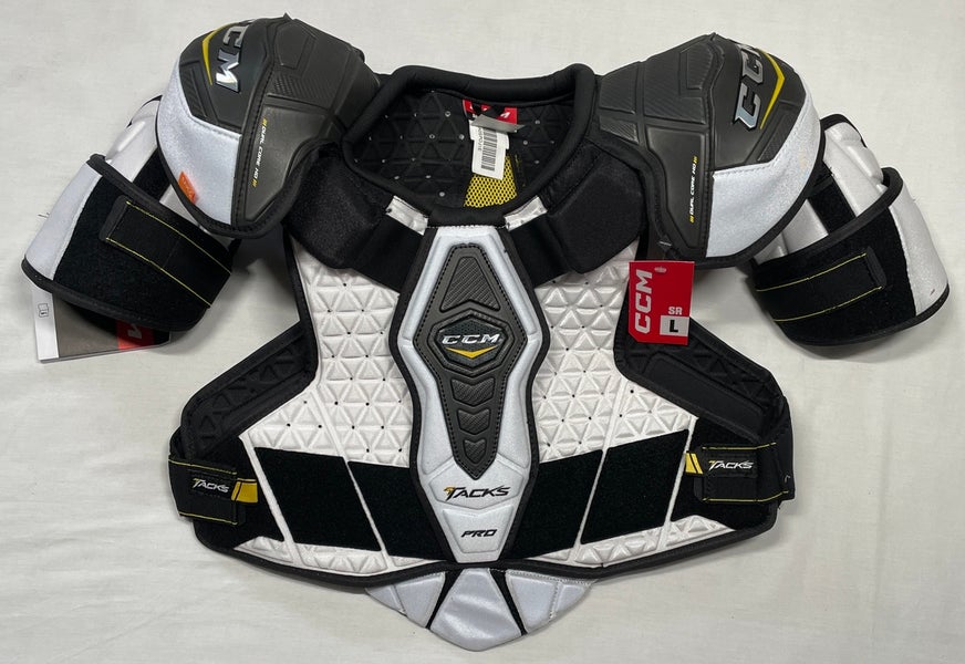 NEW CCM Tacks Pro Stock Shoulder Pads, Sr Large