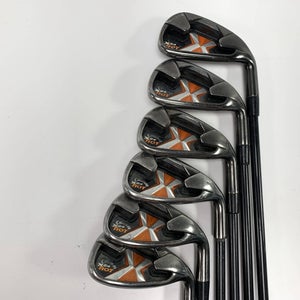 Callaway X-24 Hot Iron Set 5-PW 75g Regular Steel Mens RH