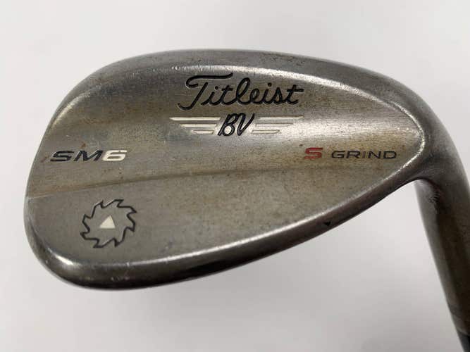 Titleist Vokey SM6 Raw Limited Edition Lob Wedge LW 60* 10S DG S400 Stiff RH