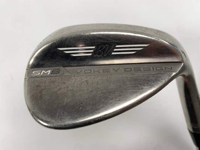 Titleist Vokey SM8 Brushed Steel Lob Wedge LW 60* 12 Bounce D-Grind RH