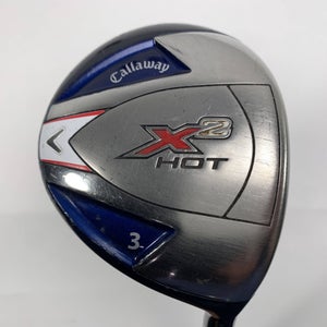 Callaway X2 Hot 3 Fairway Wood 15* 65g Regular Graphite Mens RH