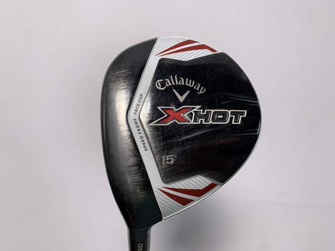 Callaway X Hot Pro 2013 3 Fairway Wood 15* Project X PXv 6.0 Stiff LH