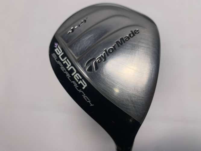 TaylorMade Burner Superlaunch 4 Hybrid 21* REAX 50g Ladies Graphite Womens RH