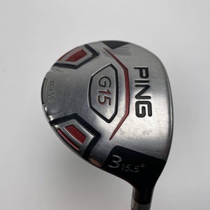 Ping G15 3 Fairway Wood 15.5* TFC149 Extra Stiff Graphite Mens RH
