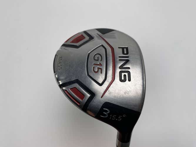 Ping G15 3 Fairway Wood 15.5* TFC149 Extra Stiff Graphite Mens RH